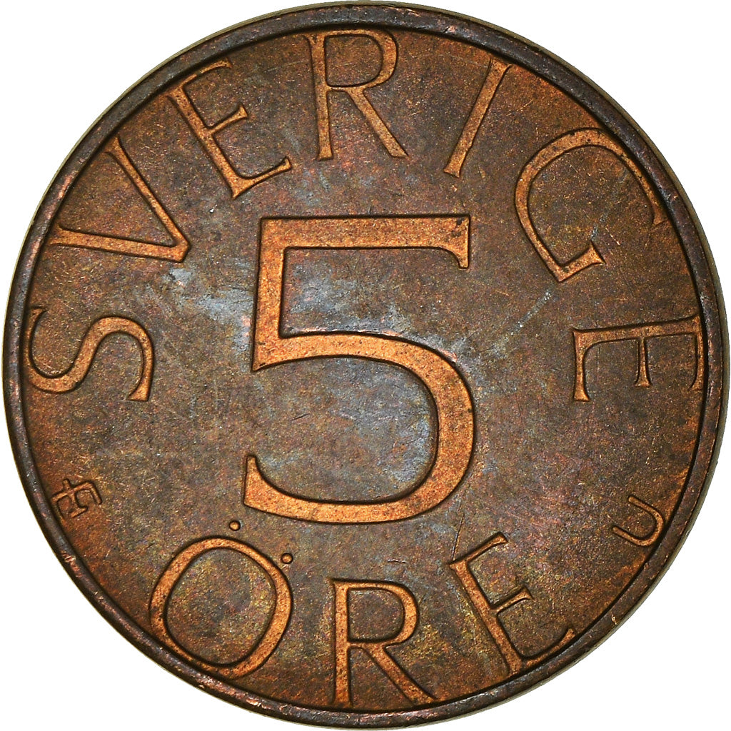Coin, Sweden, 5 Öre, 1979