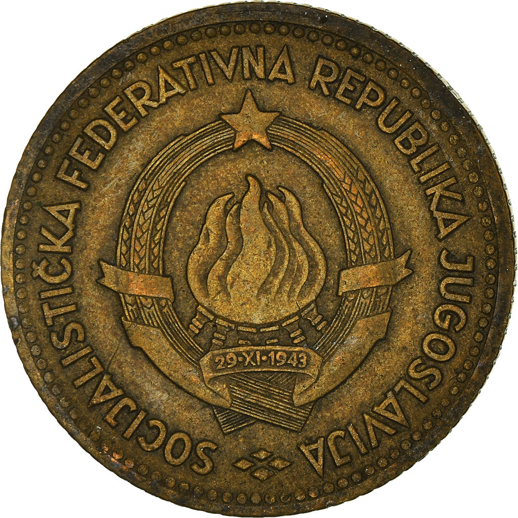 Coin, Yugoslavia, 10 Dinara, 1963