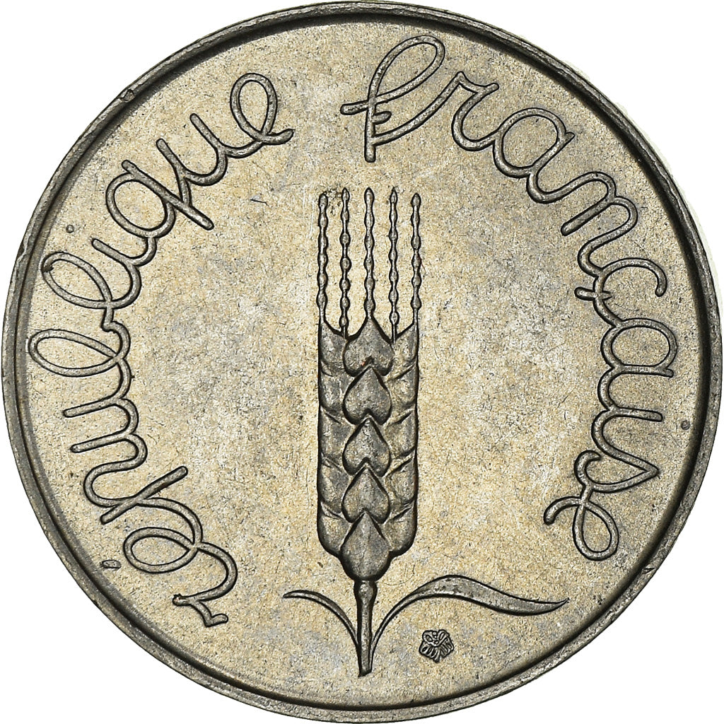 Munten, Frankrijk, 5 Centimes, 1963