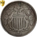 United States, Shield Nickel, 5 Cents, 1866, Philadelphia, PCGS, Genuine, KM:96