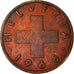 Coin, Switzerland, 2 Rappen, 1968