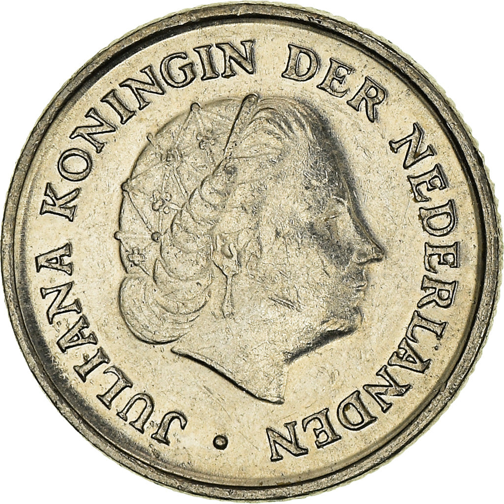 Münze, Niederlande, 10 Cents, 1973