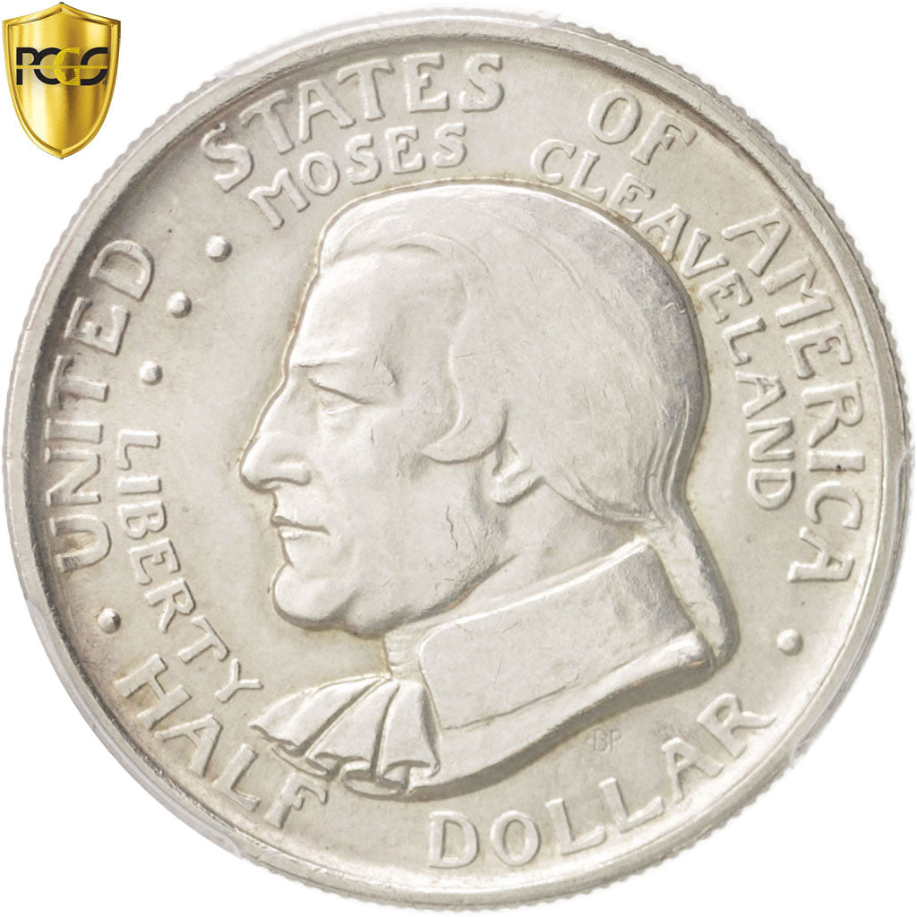 États-Unis, Half Dollar Cleveland, 1936, Philadelphia, PCGS, AU58, SUP, KM:177