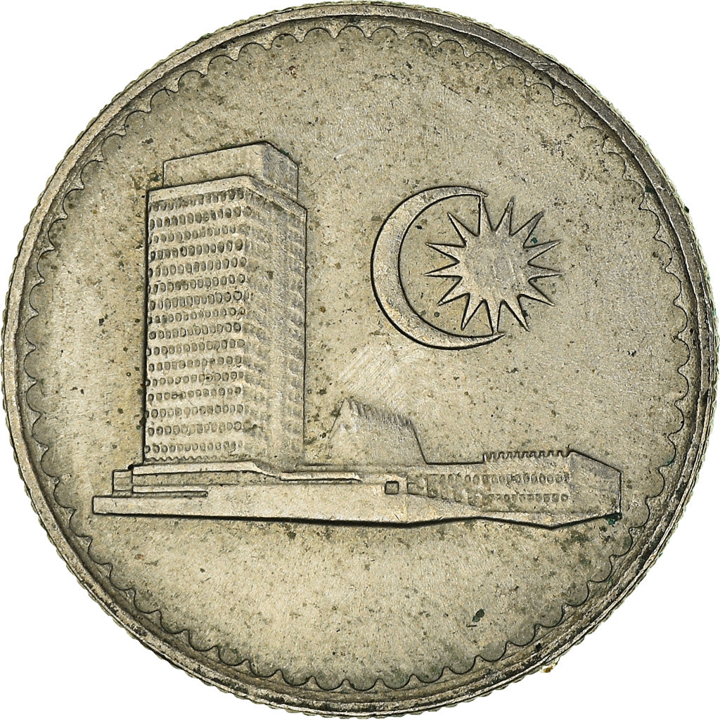 Münze, Malaysia, 10 Sen, 1980