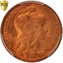 Monnaie, France, Dupuis, Centime, 1912, Paris, PCGS, MS64RD, SPL+, Bronze