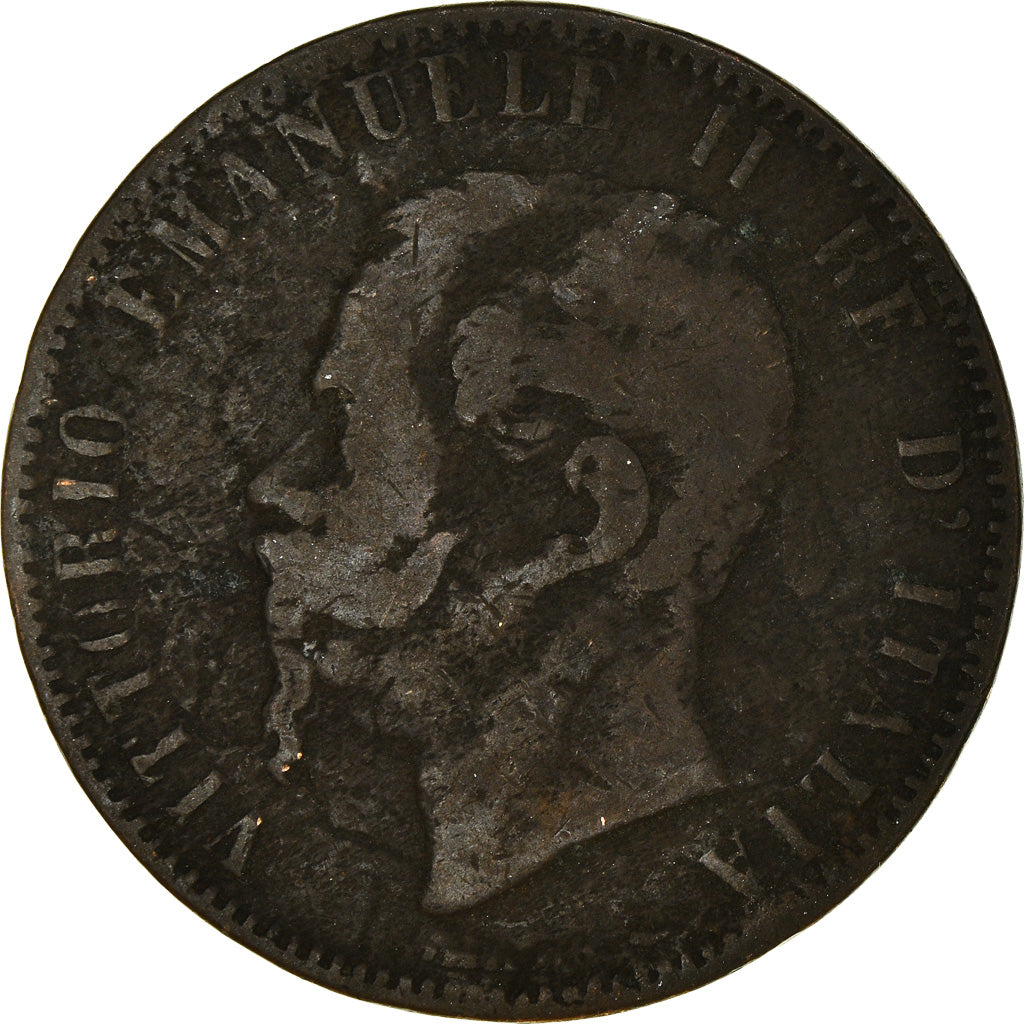 Moneda, Italia, 10 Centesimi, 1867