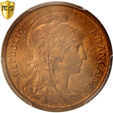 France, Dupuis, 2 Centimes, 1899, Paris, PCGS, MS64RB, Bronze, KM:841