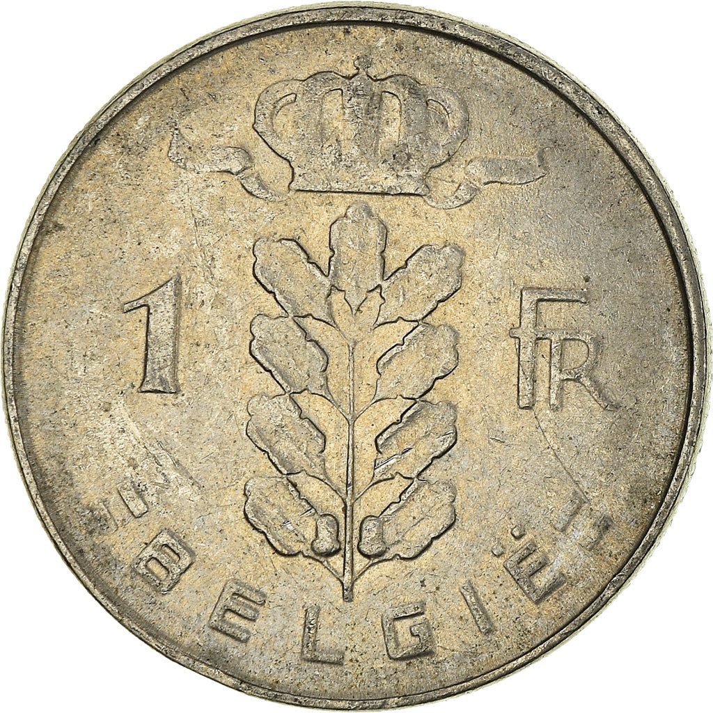 Coin, Belgium, Franc, 1965