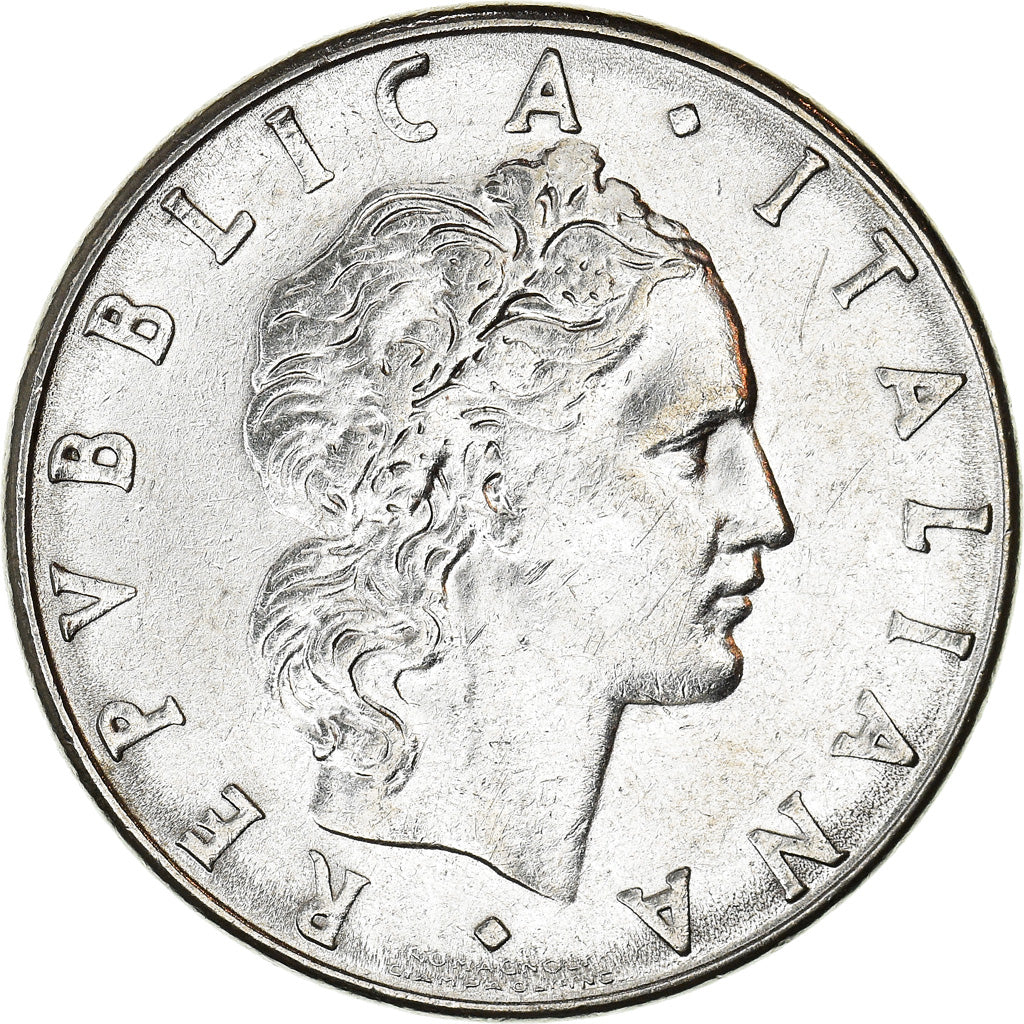 Münze, Italien, 50 Lire, 1978