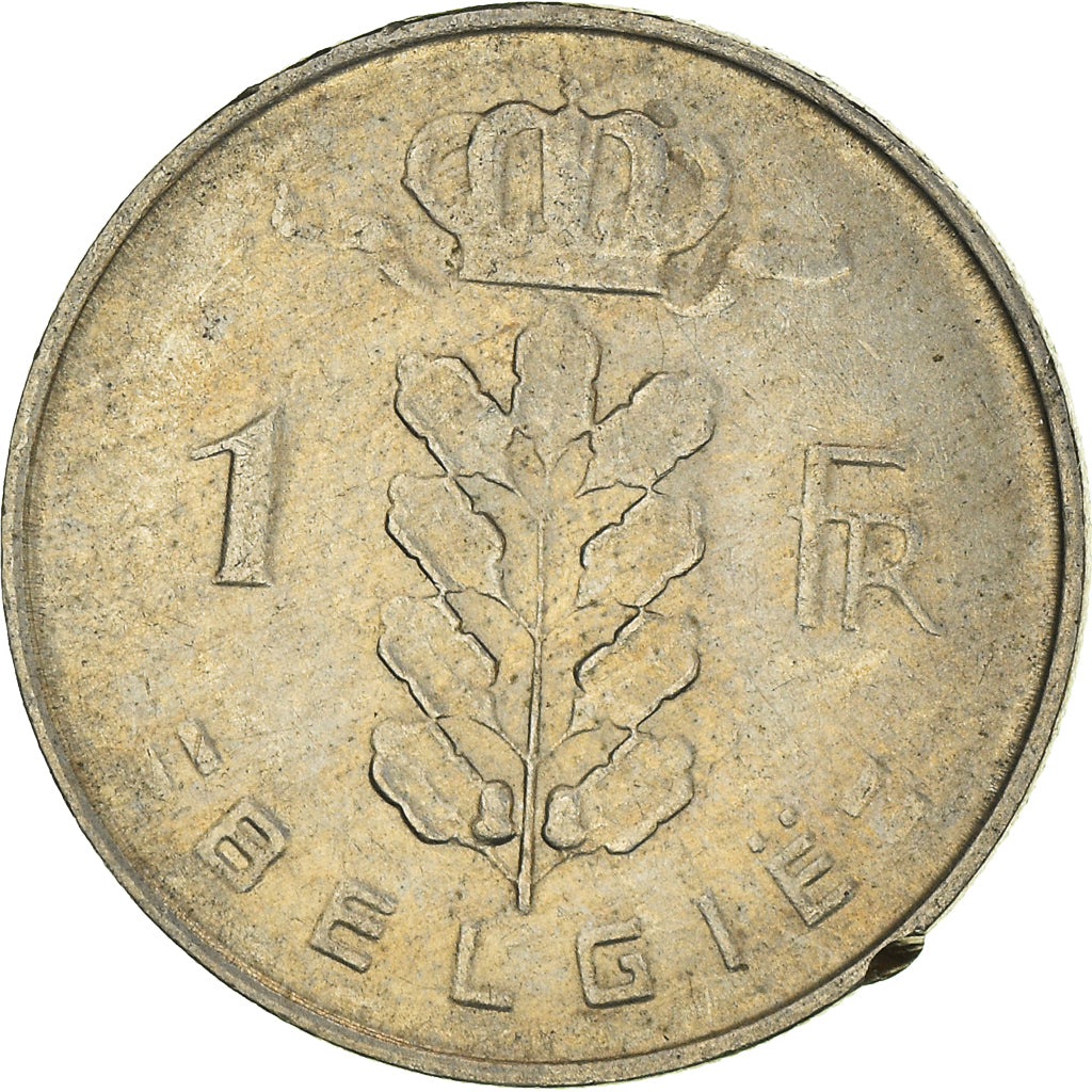 Münze, Belgien, Franc, 1966