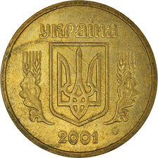 Monnaie, Ukraine, Hryvnia, 2001