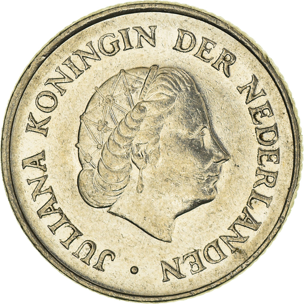 Münze, Niederlande, 25 Cents, 1970