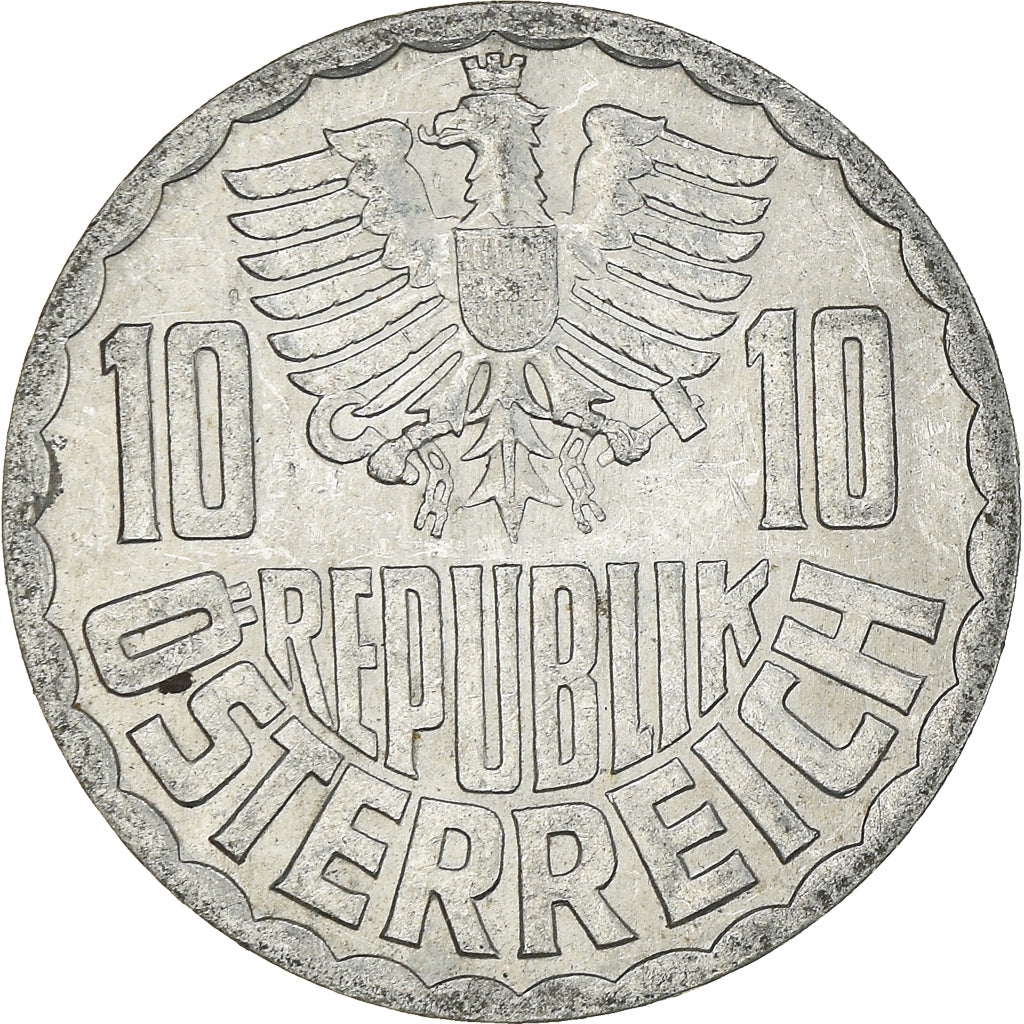 Coin, Austria, 10 Groschen, 1968