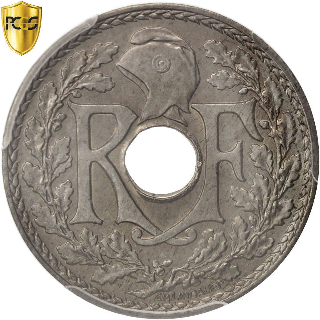 Coin, France, Lindauer, 25 Centimes, 1940, Paris, PCGS, MS65, MS(65-70)