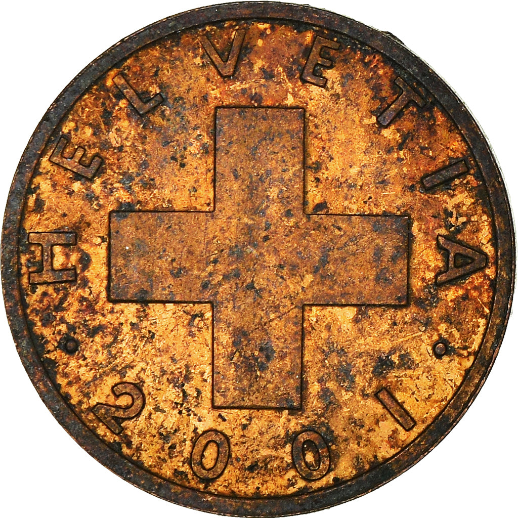 Monnaie, Suisse, Rappen, 2001