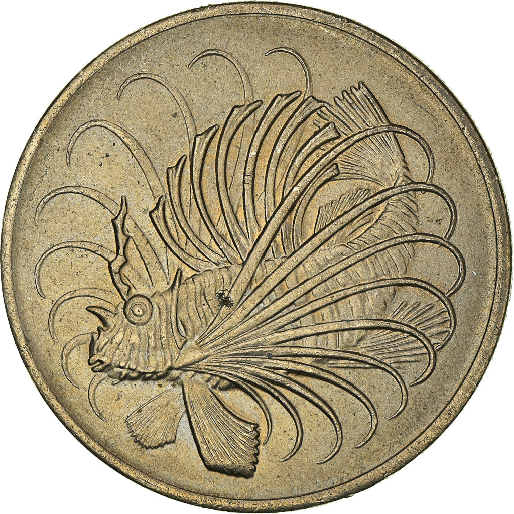 Münze, Singapur, 50 Cents, 1968