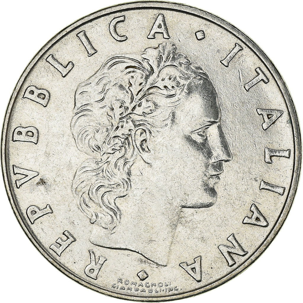 Moneta, Italia, 50 Lire, 1972