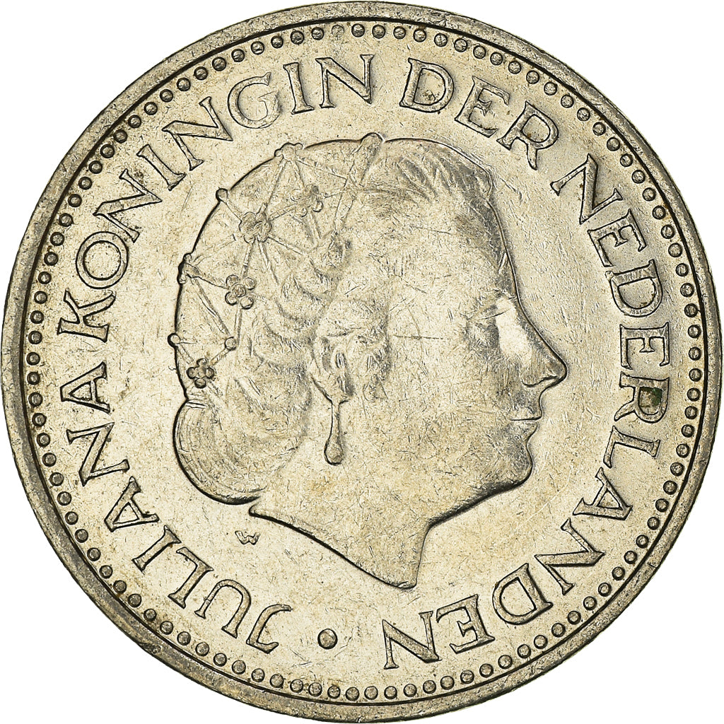 Münze, Niederlande, Gulden, 1971