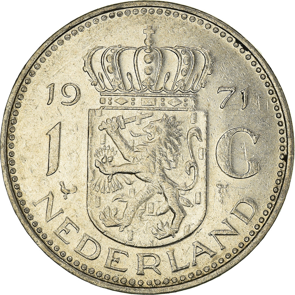 Münze, Niederlande, Gulden, 1971