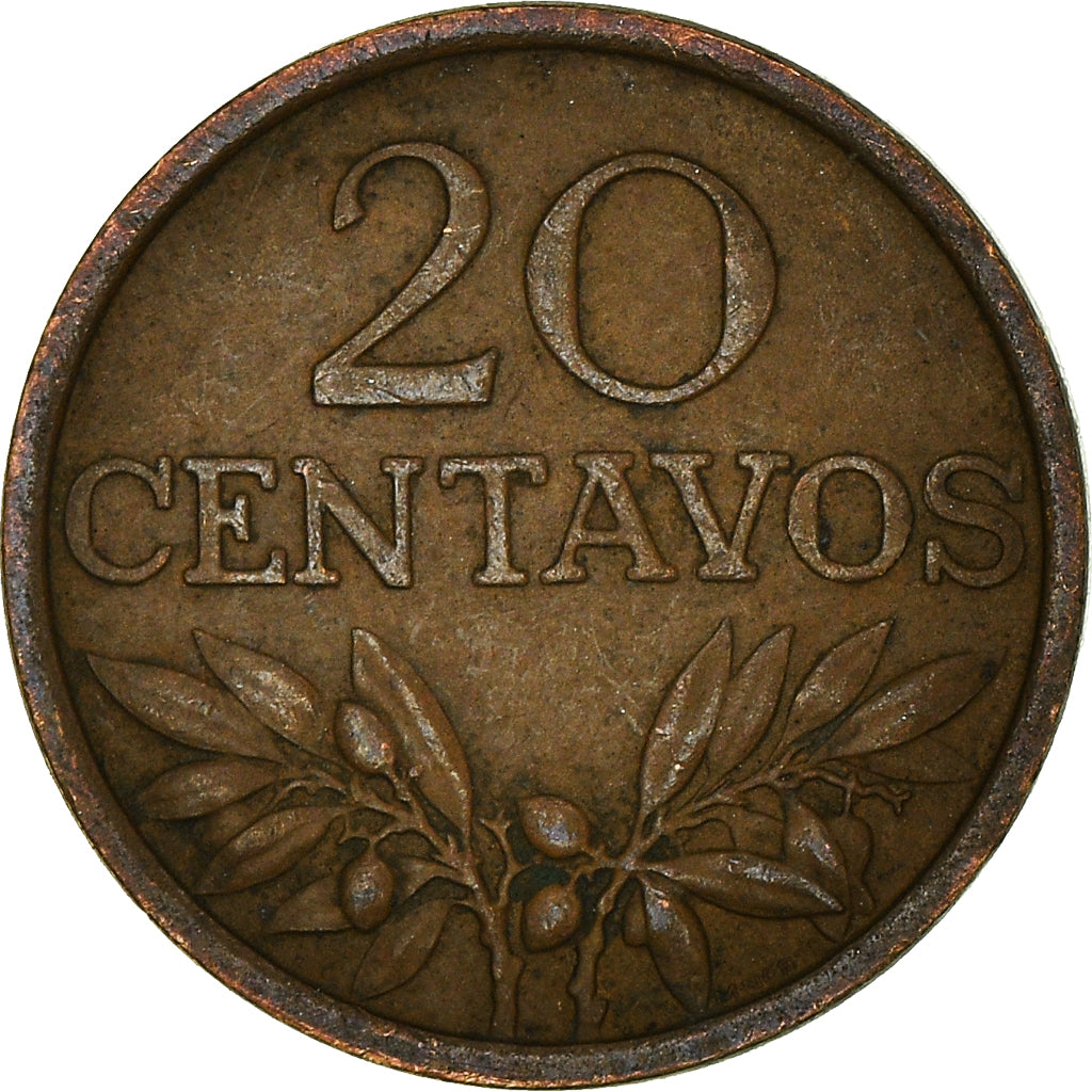 Moeda, Portugal, 20 Centavos, 1970