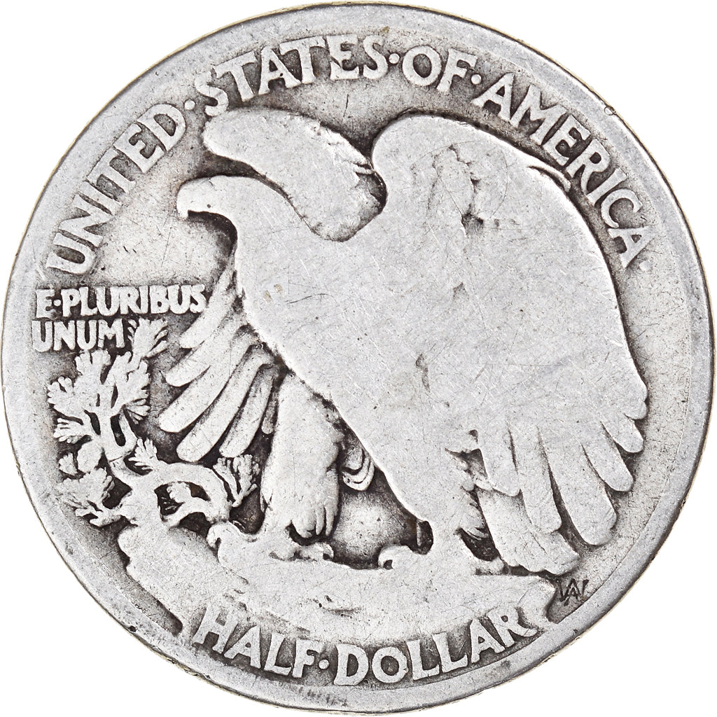 Coin, United States, Walking Liberty, Half Dollar, 1934, Philadelphia, F(12-15)