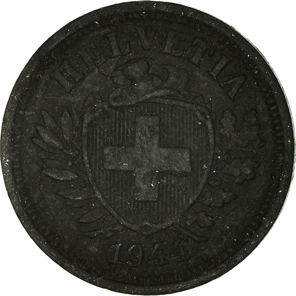 Moneta, Svizzera, Rappen, 1944