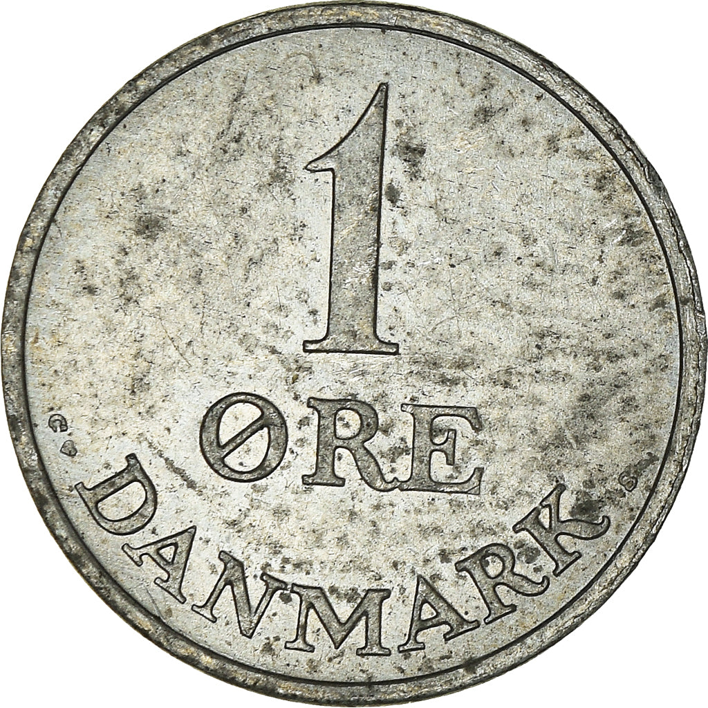 Münze, Dänemark, Ore, 1970