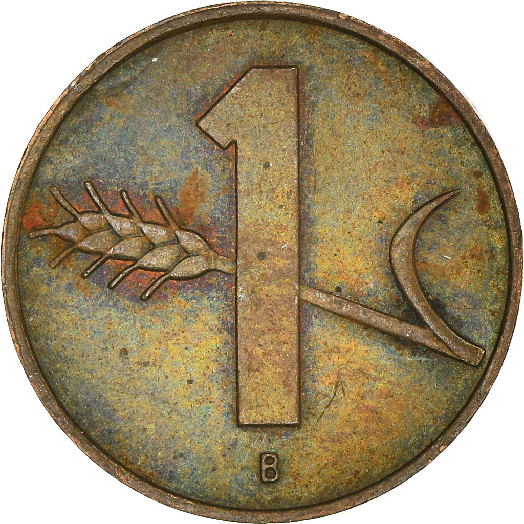 Coin, Switzerland, Rappen, 1963