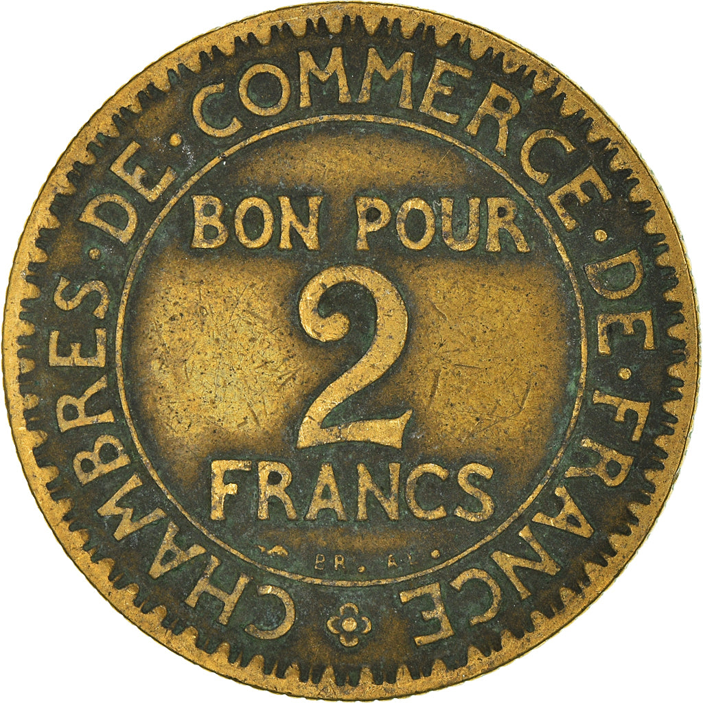Moneda, Francia, 2 Francs, 1924