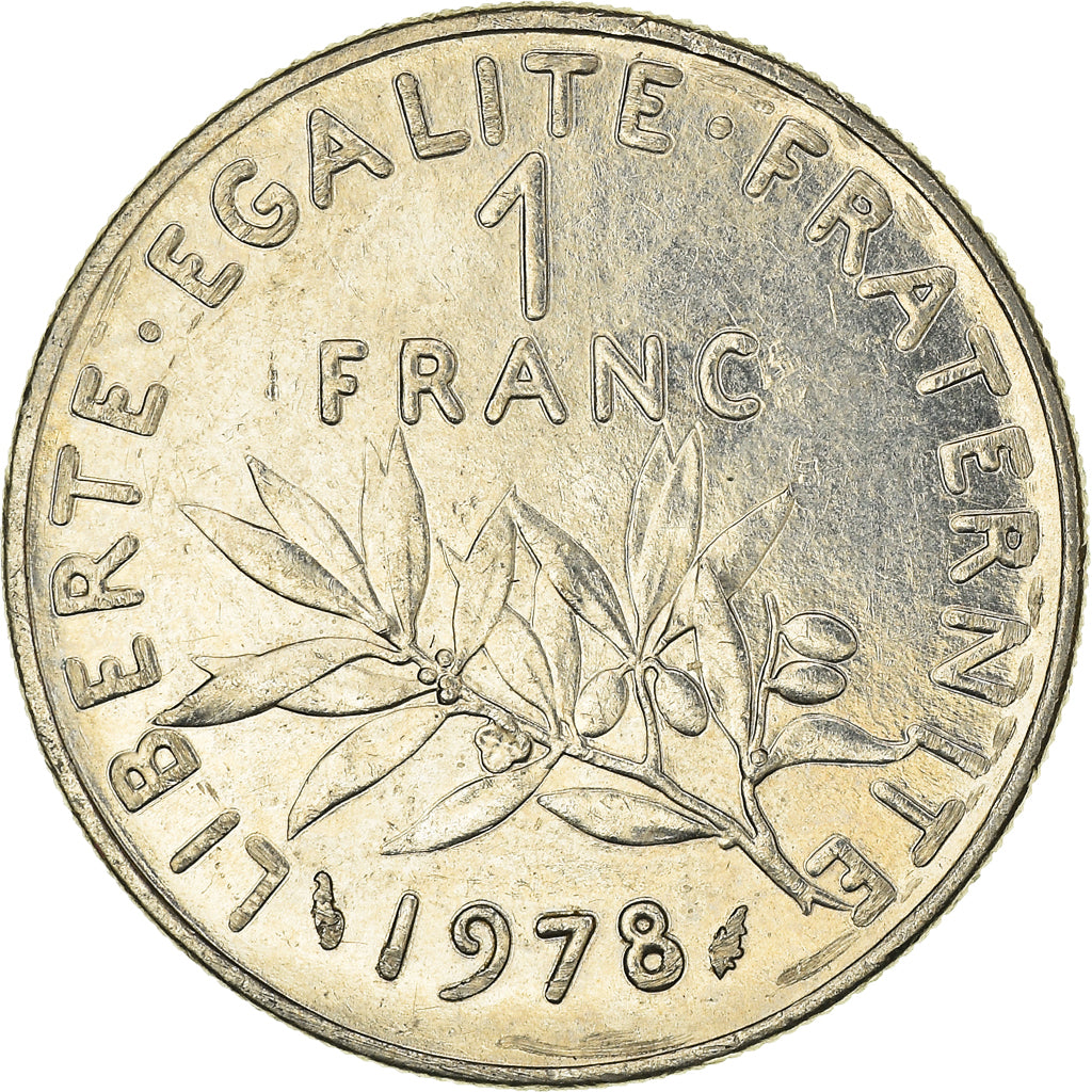 Munten, Frankrijk, Franc, 1978