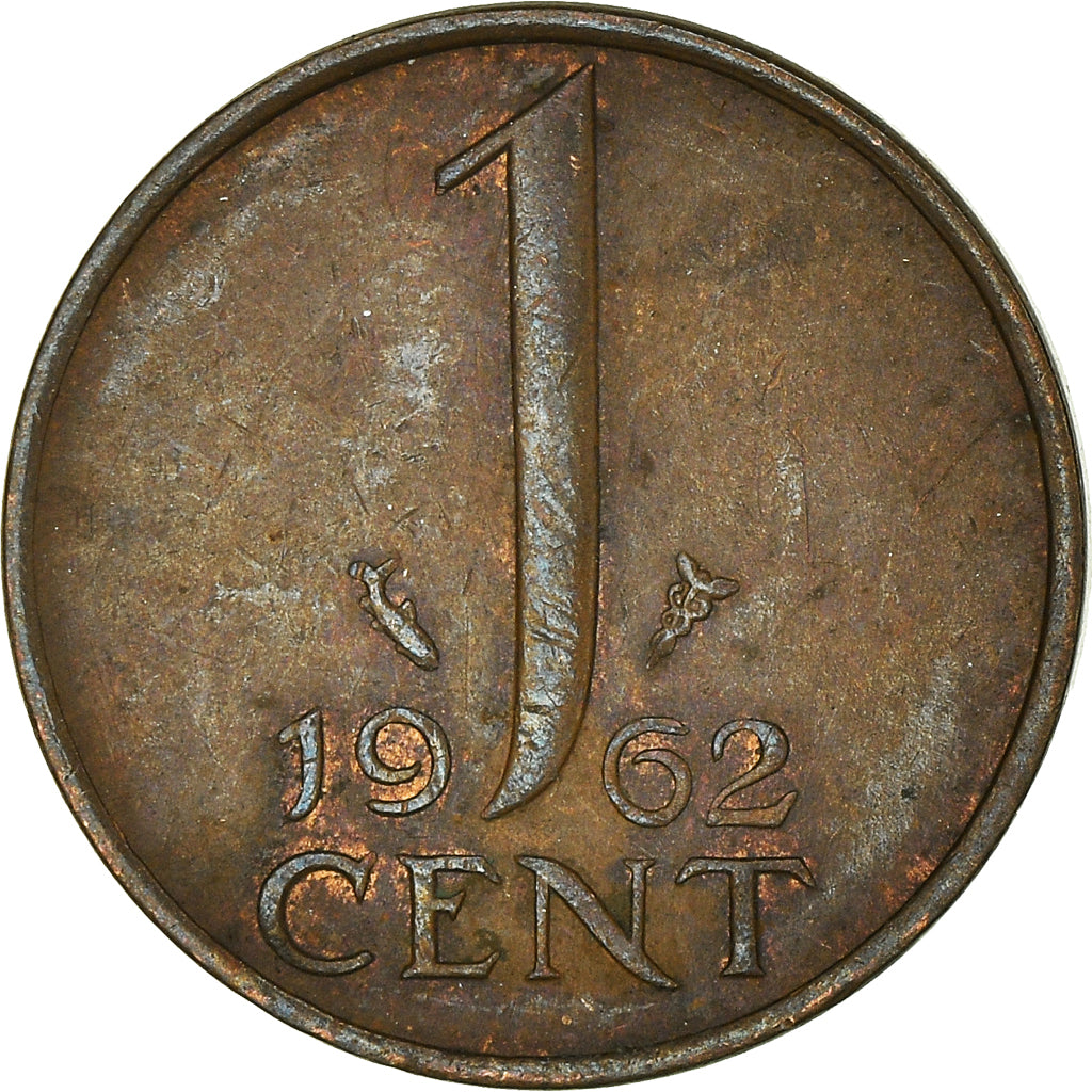 Münze, Niederlande, Cent, 1962