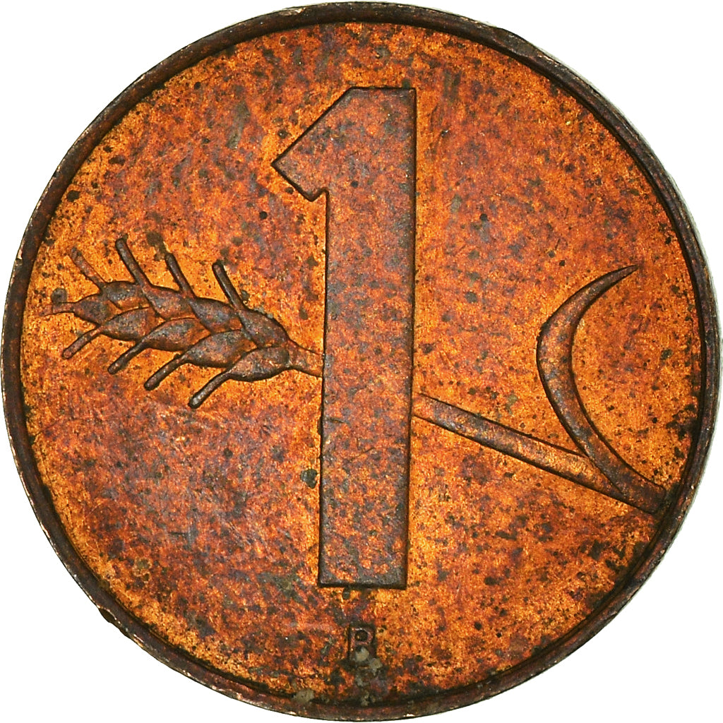 Coin, Switzerland, Rappen, 1962