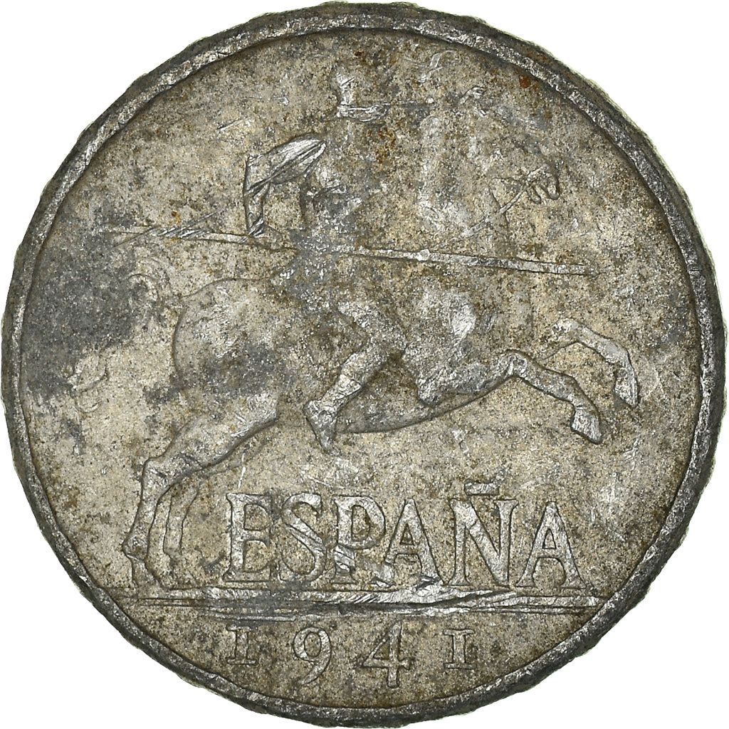 Monnaie, Espagne, 5 Centimos, 1941