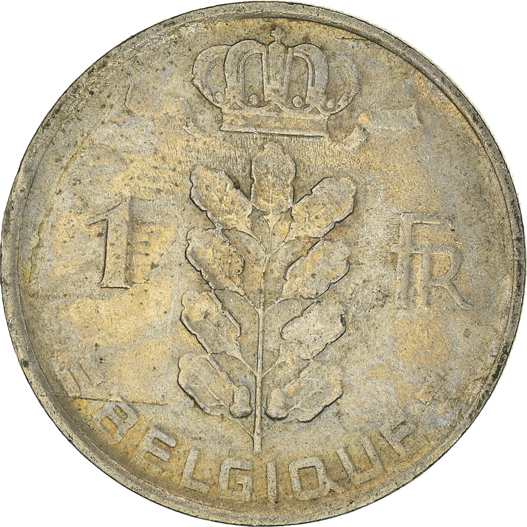 Münze, Belgien, Franc, 1952