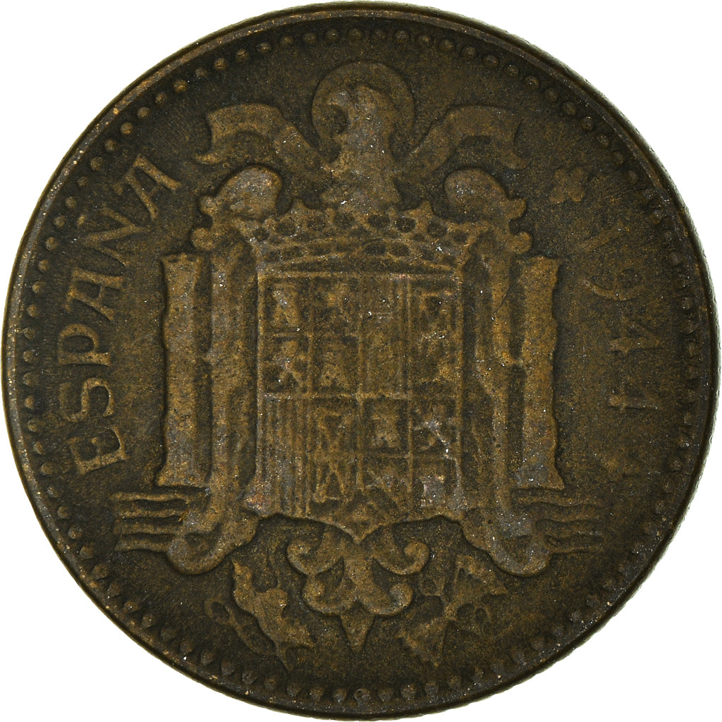 Coin, Spain, Peseta, 1944