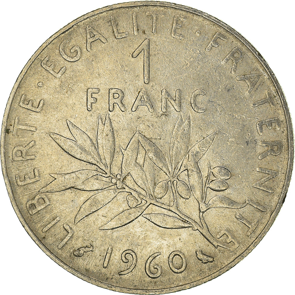 Monnaie, France, Franc, 1960