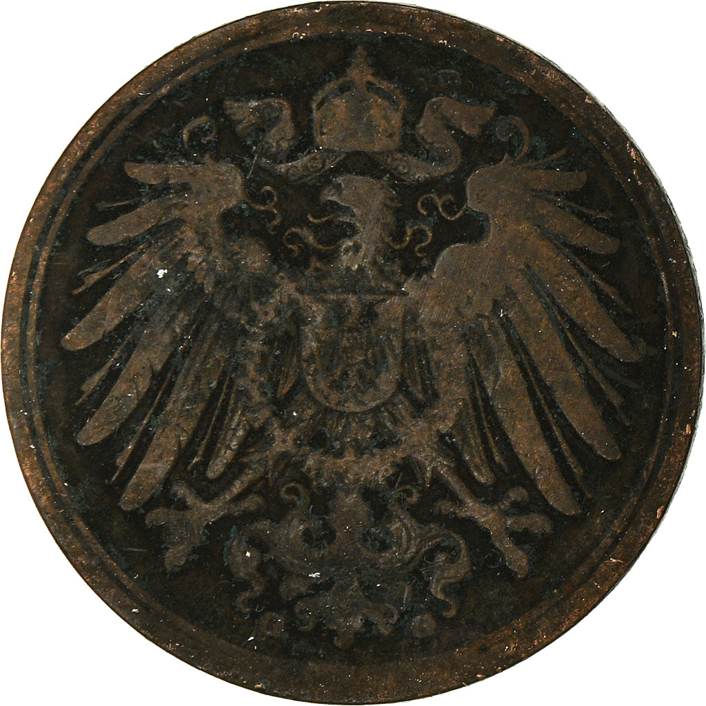 Munten, DUITSLAND - KEIZERRIJK, Pfennig, 1907