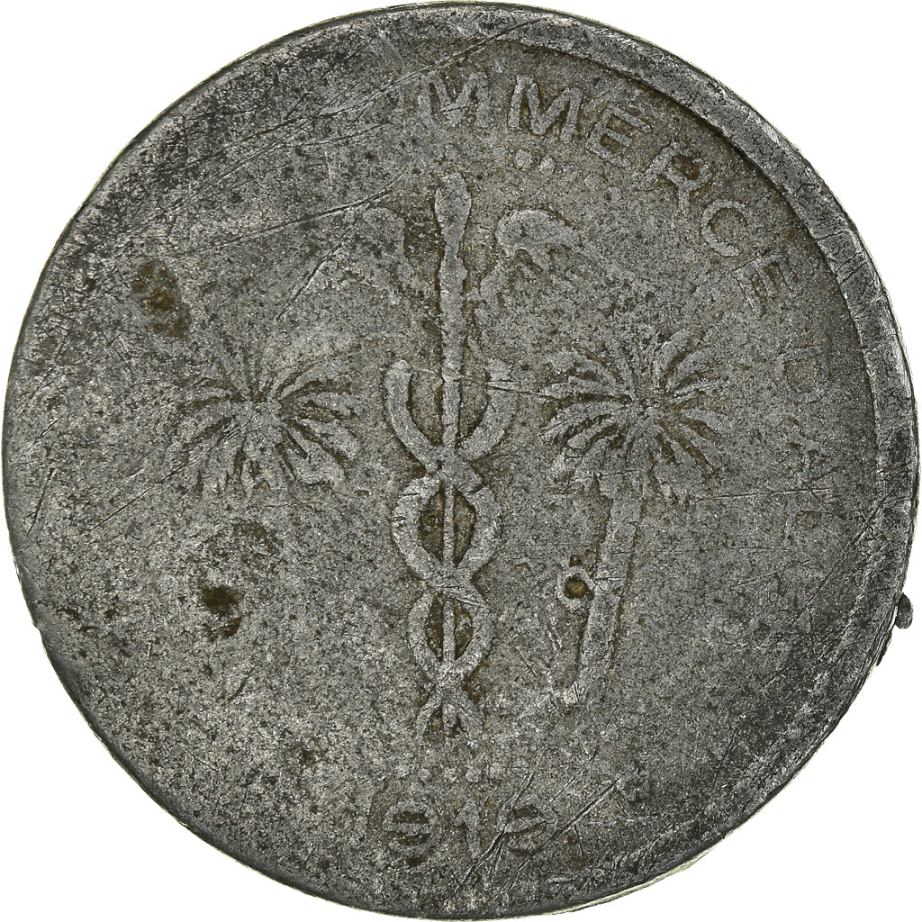 Moneta, Algieria, 5 Centimes, 1919
