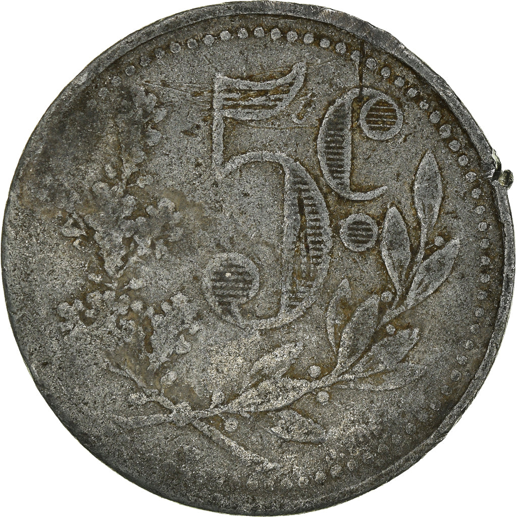 Moneta, Algieria, 5 Centimes, 1919