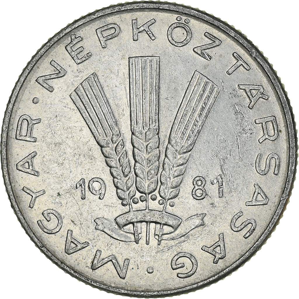 Coin, Hungary, 20 Fillér, 1981
