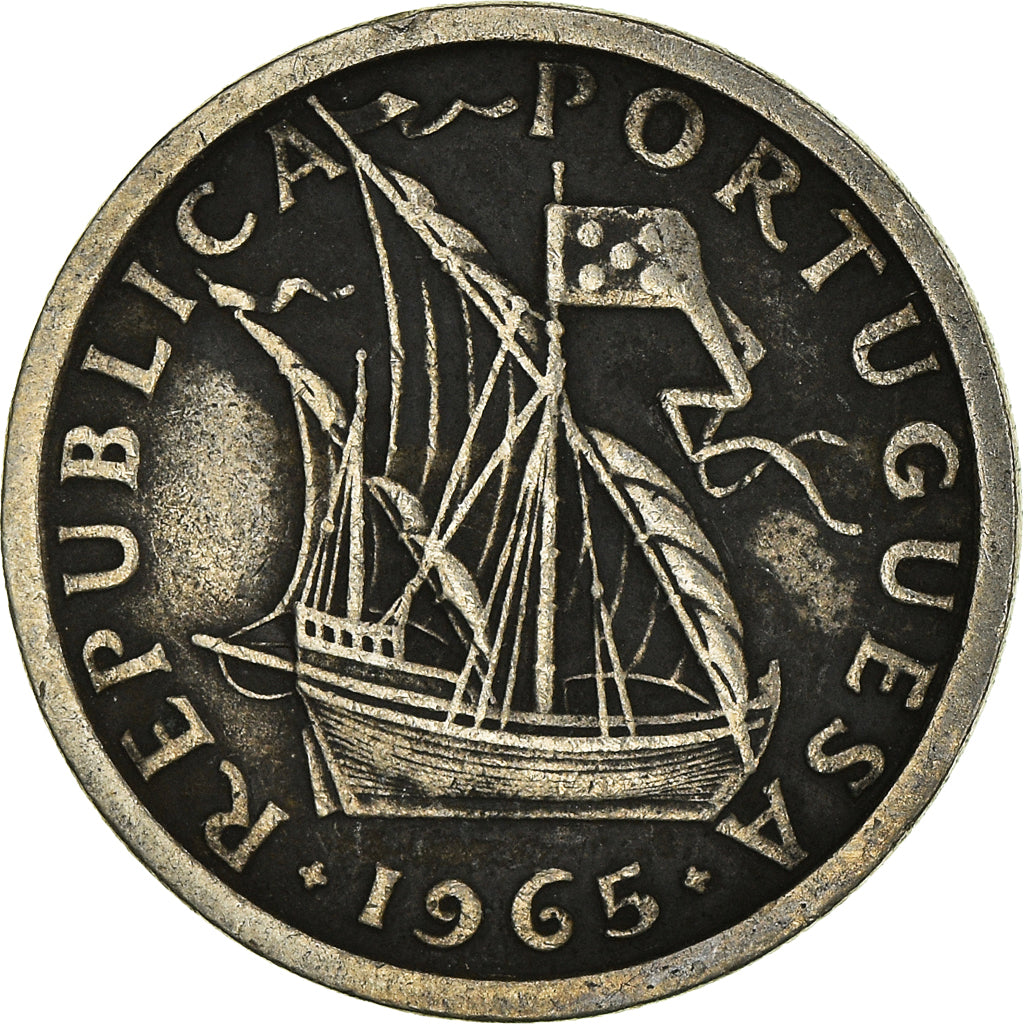 Moneta, Portogallo, 2-1/2 Escudos, 1965