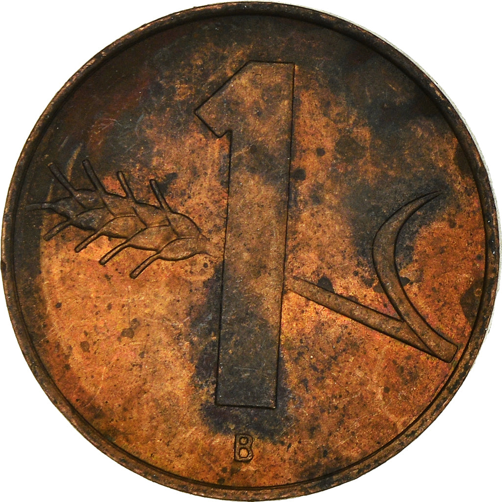 Monnaie, Suisse, Rappen, 1958