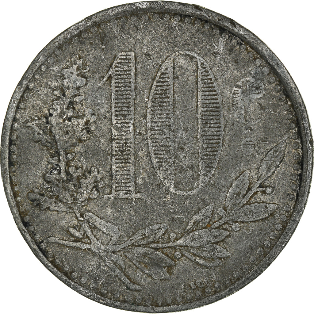 Moneta, Francia, 10 Centimes, Undated