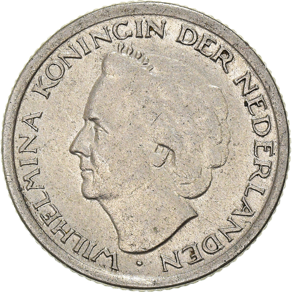 Moeda, Países Baixos, 10 Cents, 1948