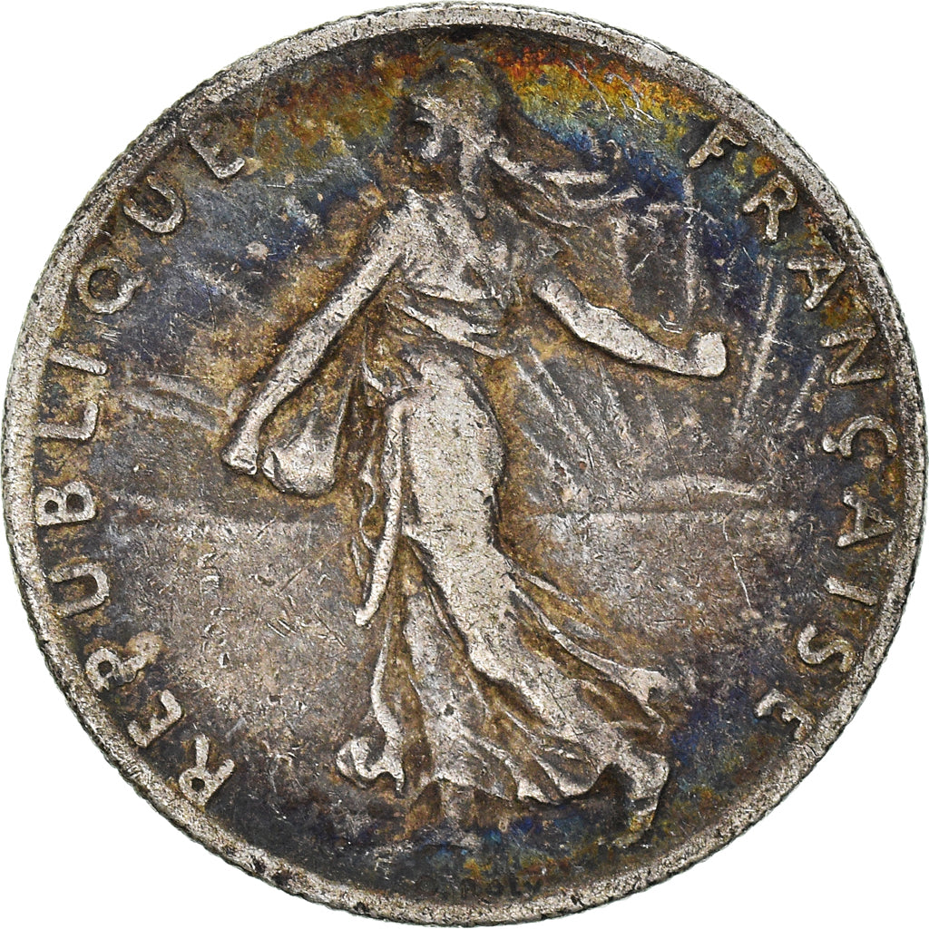Moeda, França, 50 Centimes, 1916