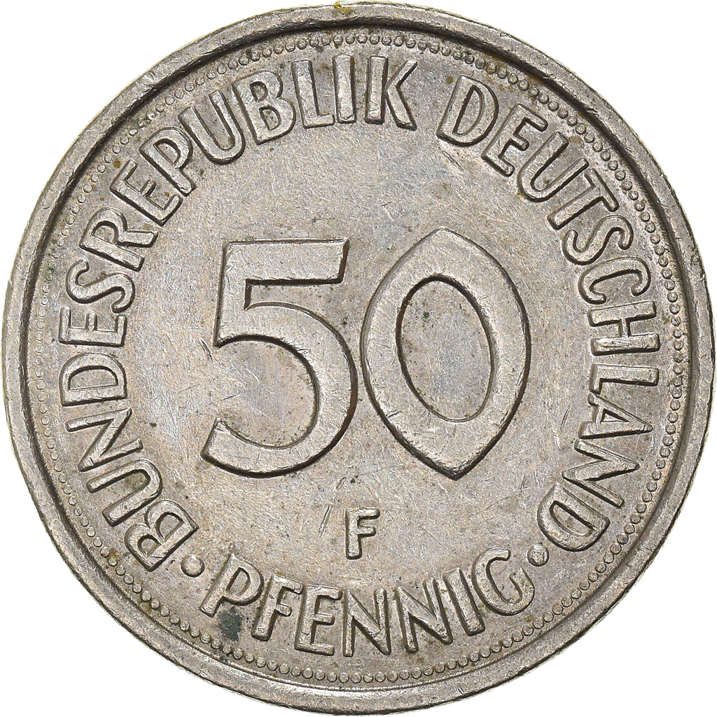 Coin, GERMANY - FEDERAL REPUBLIC, 50 Pfennig, 1979