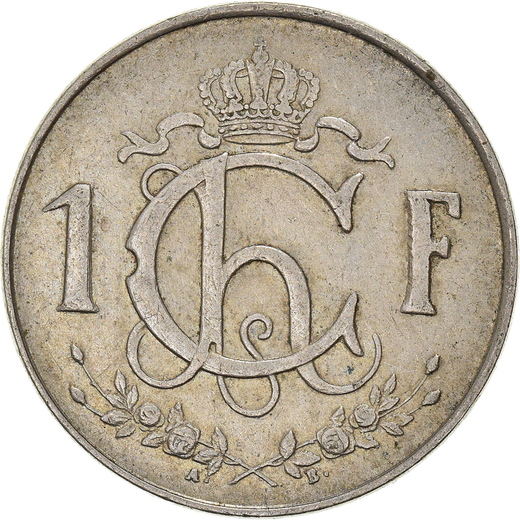 Coin, Luxembourg, Franc, 1957