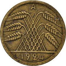 Moneda, ALEMANIA - REPÚBLICA DE WEIMAR, 50 Rentenpfennig, 1924