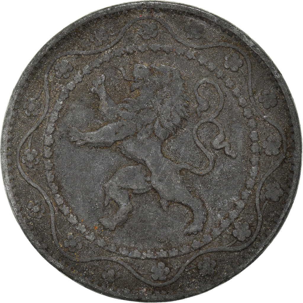 Münze, Belgien, 25 Centimes, 1918