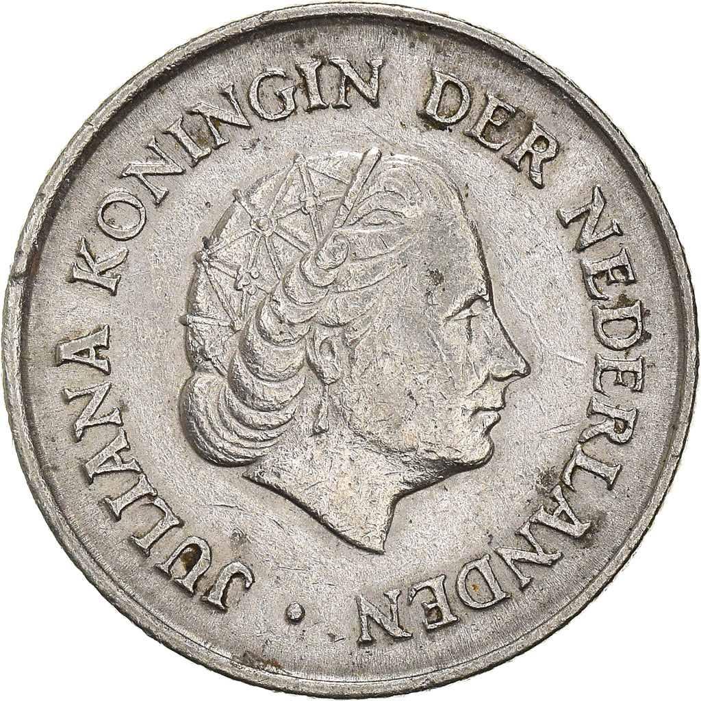 Moneta, Paesi Bassi, 25 Cents, 1960